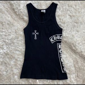 rare chrome hearts fuck you tank top